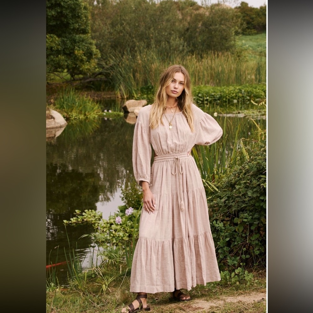 Free People IBIZA SUN DRESS MIDI